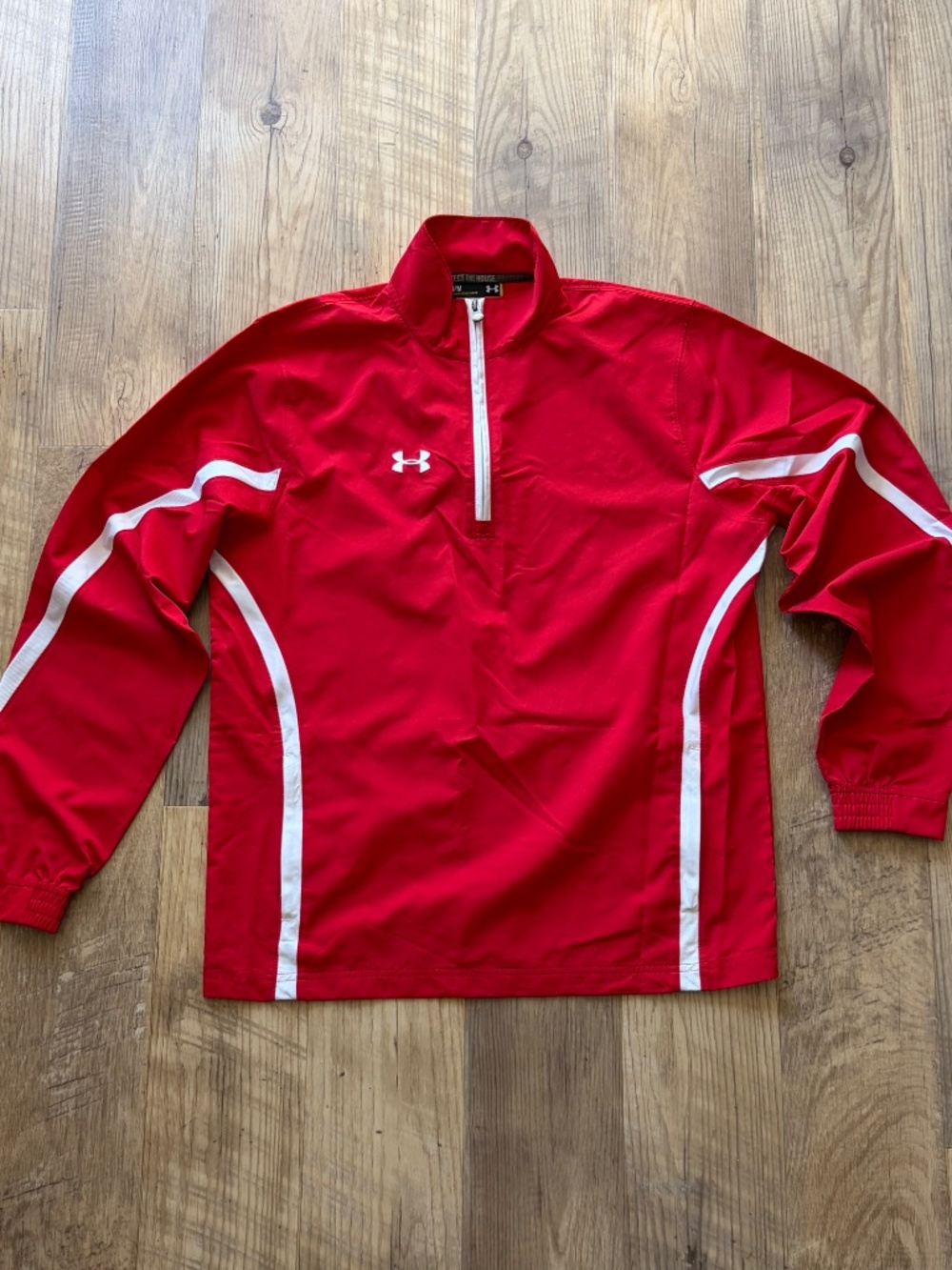 Mens Under Armour Windbreaker 1/4 Zip Pullover